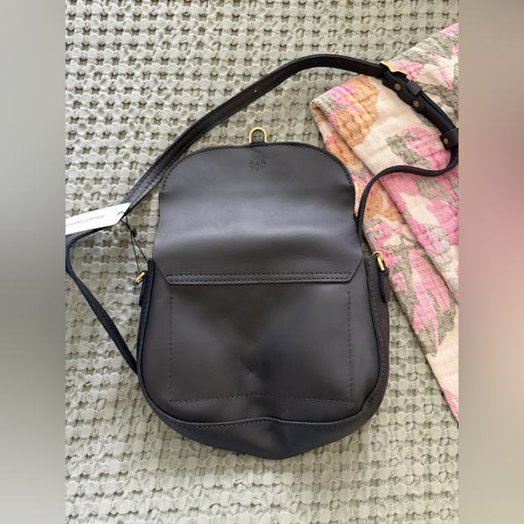 Portland Leather MONACO CROSSBODY Women’s Bag Black - Picture 6 of 6